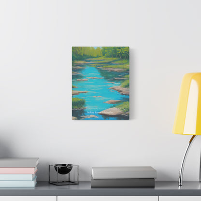 "Before honor is humility", Proverbs 18:12, Oil on Canvas Print